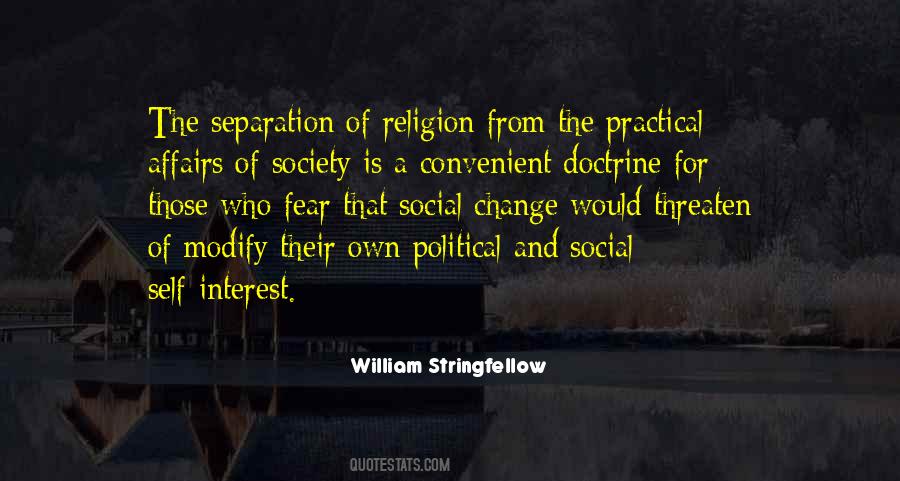 Fear Of Society Quotes #390906