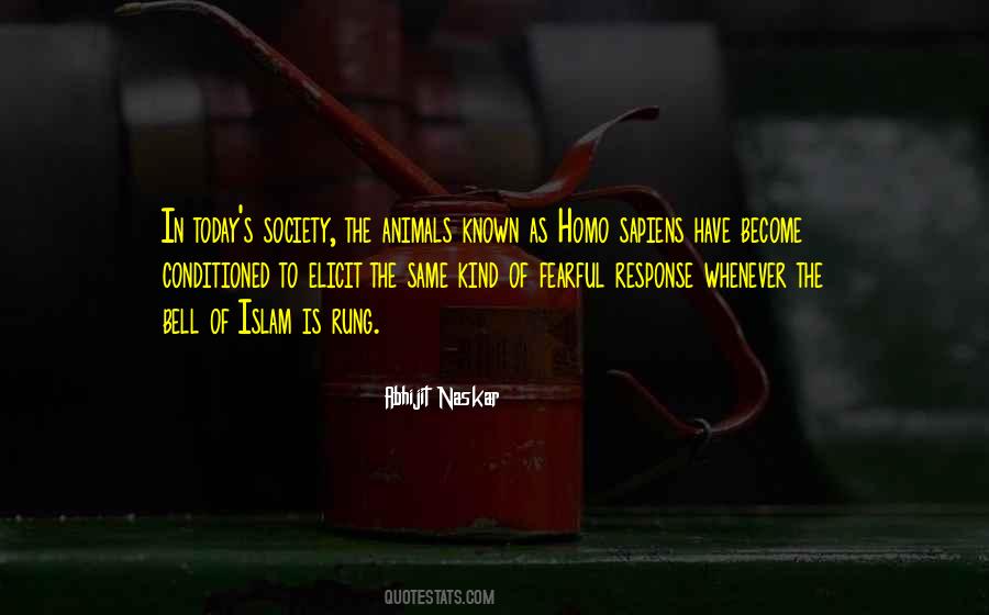Fear Of Society Quotes #542556
