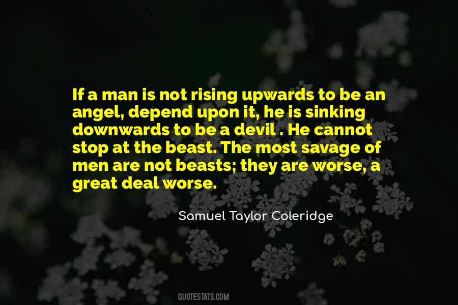Savage Man Quotes #454048