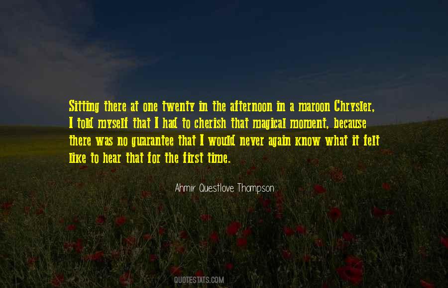 What A Maroon Quotes #1476735