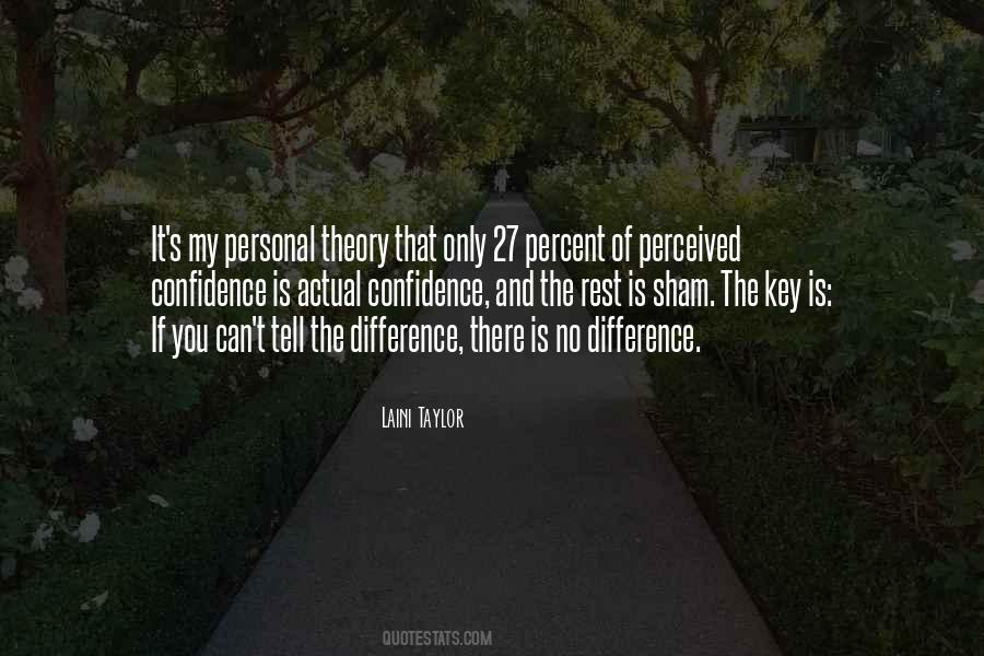 Personal Confidence Quotes #864643