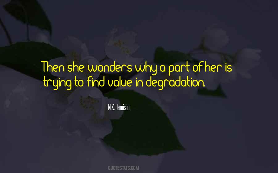 She Is Trying Quotes #830548