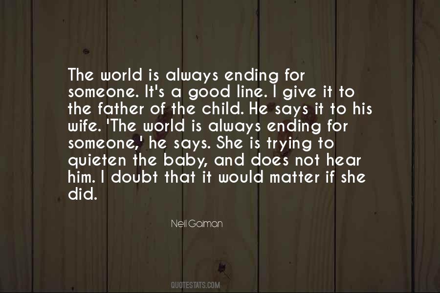 She Is Trying Quotes #994245