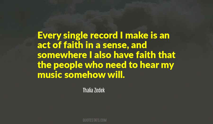 Music Faith Quotes #855715