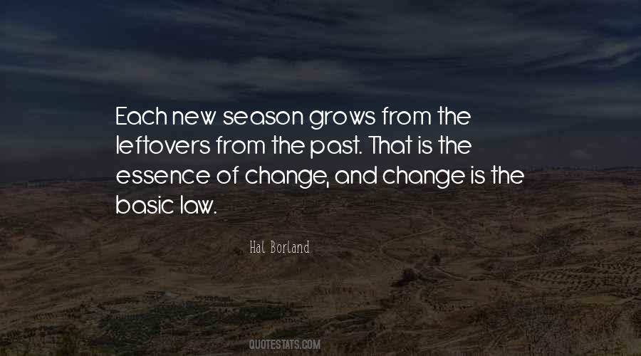 Season Of Change Quotes #1818494