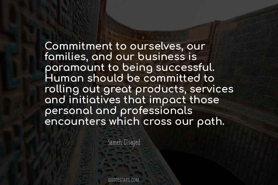 Business Commitment Quotes #1002349