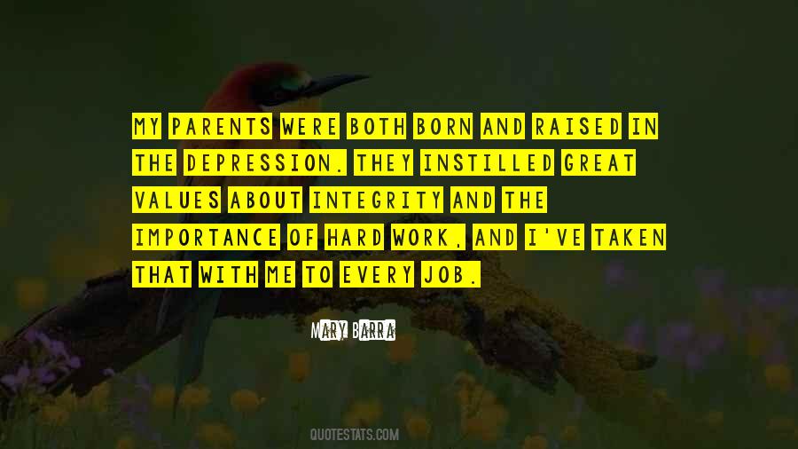 The Importance Of Hard Work Quotes #1365767