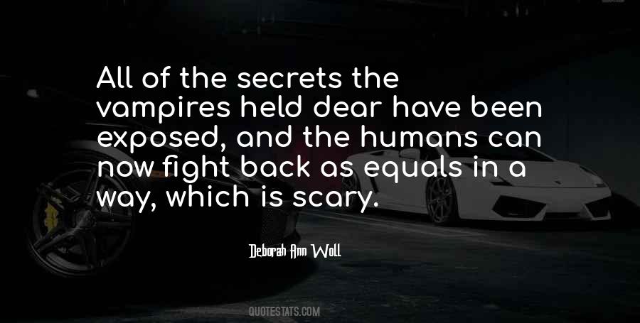 Humans Are Scary Quotes #953142