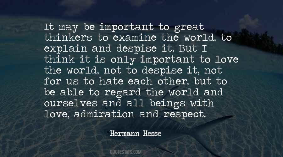 Quotes About Love For Hate #14502