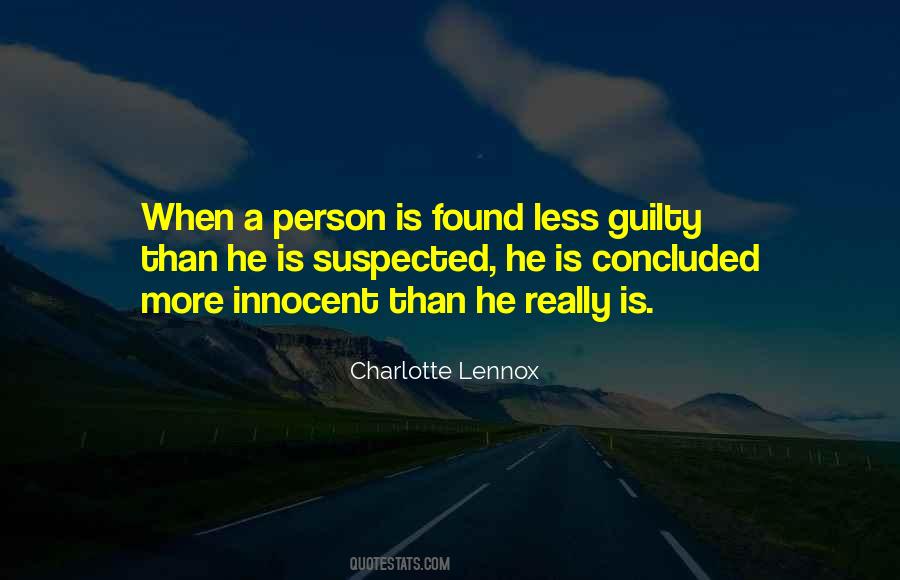 Found Guilty Quotes #773271
