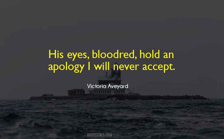 Cant Accept Apology Quotes #1241093