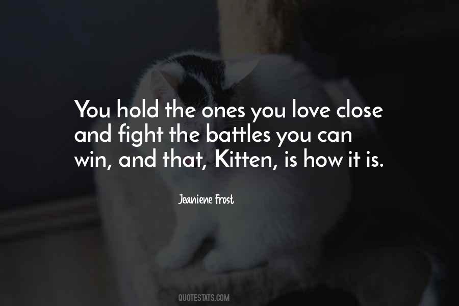 Hold Love Quotes #189801