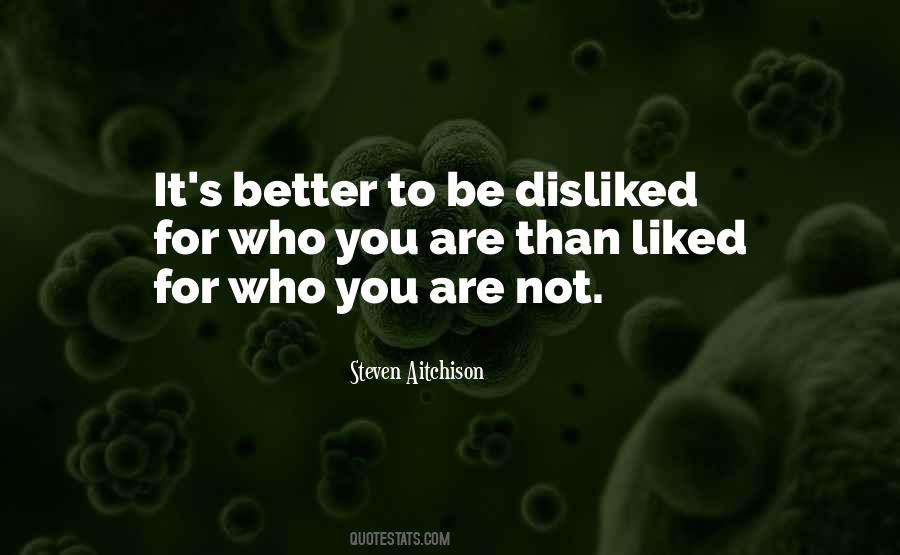 Disliked Quotes #814241