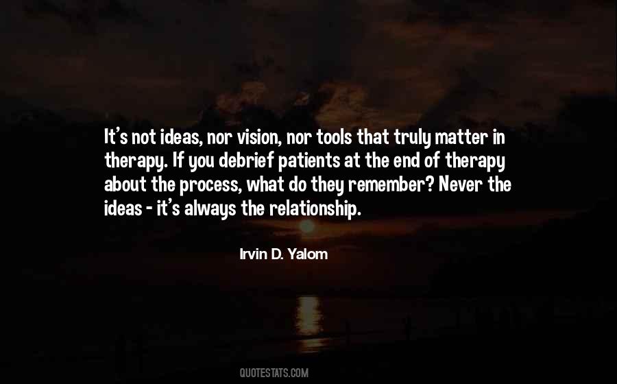 Yalom Therapy Quotes #356461
