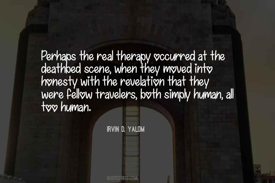 Yalom Therapy Quotes #59715