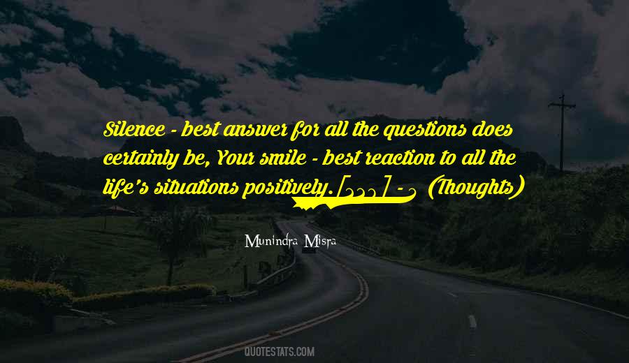 Quotes About The Best Answer #710683