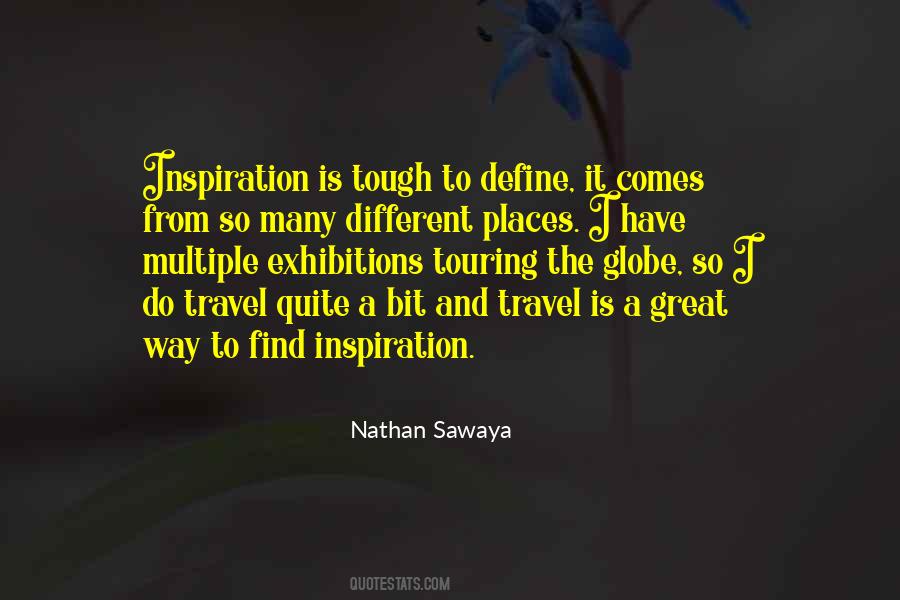 Quotes About How Places Define You #1396794