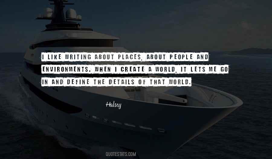Quotes About How Places Define You #371299