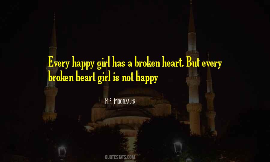 Girl Broken Quotes #286473