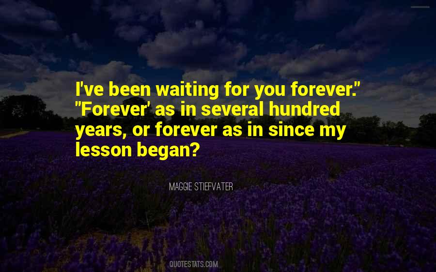 Forever Waiting Quotes #1164373