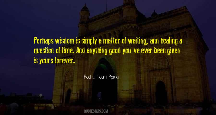 Forever Waiting Quotes #1443503