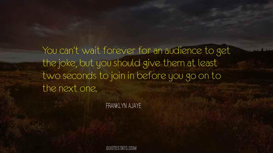 Forever Waiting Quotes #1753949