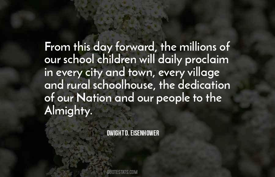 Our Village Quotes #1451015