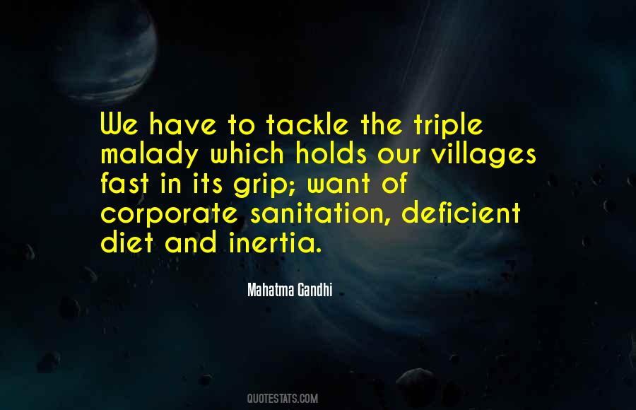 Our Village Quotes #1593232