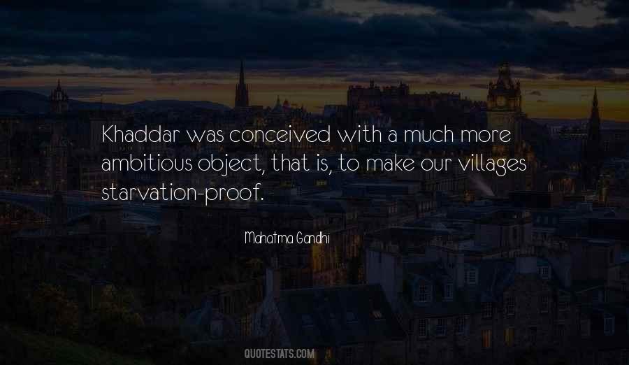 Our Village Quotes #524033