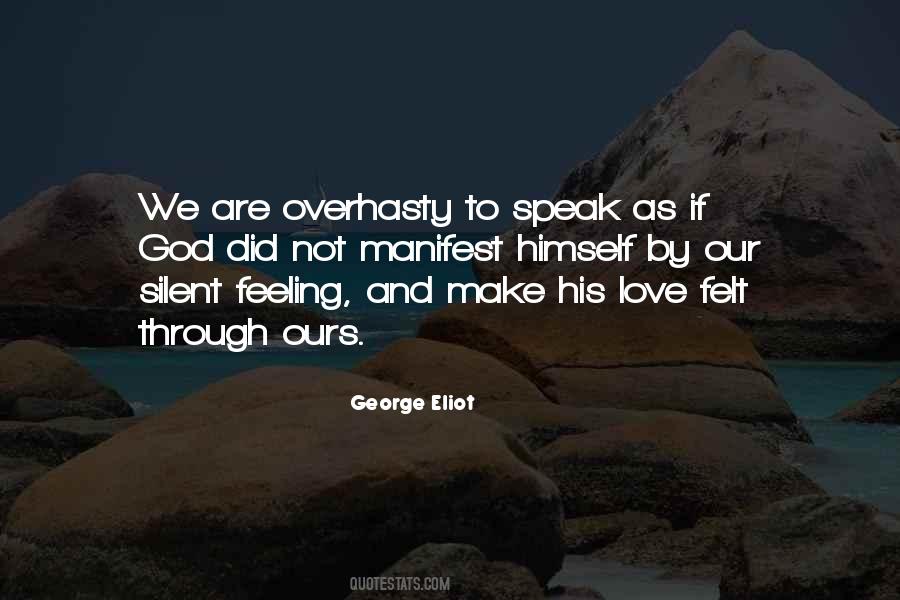 Make Silence Quotes #1661630