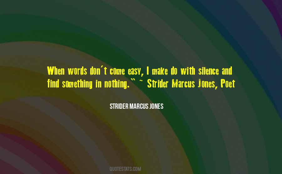 Make Silence Quotes #374763