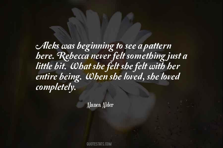 Just A Little Something Quotes #113838