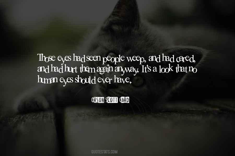 Tears Hurt Quotes #1565355