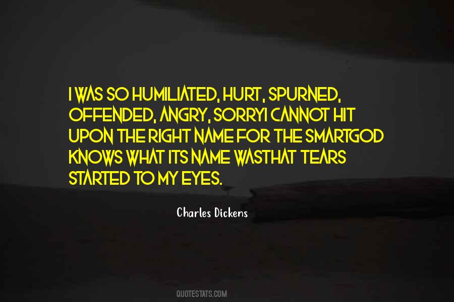 Tears Hurt Quotes #1612594