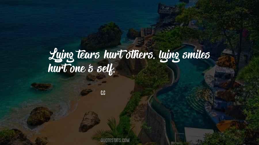 Tears Hurt Quotes #510289