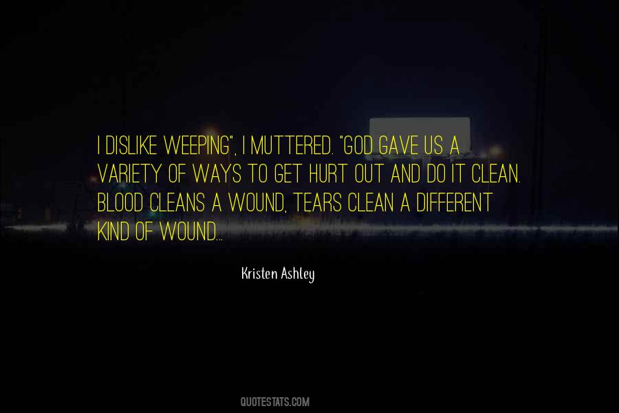 Tears Hurt Quotes #649690
