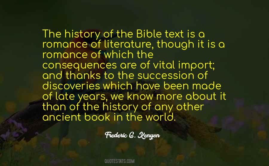 History Bible Quotes #1361854