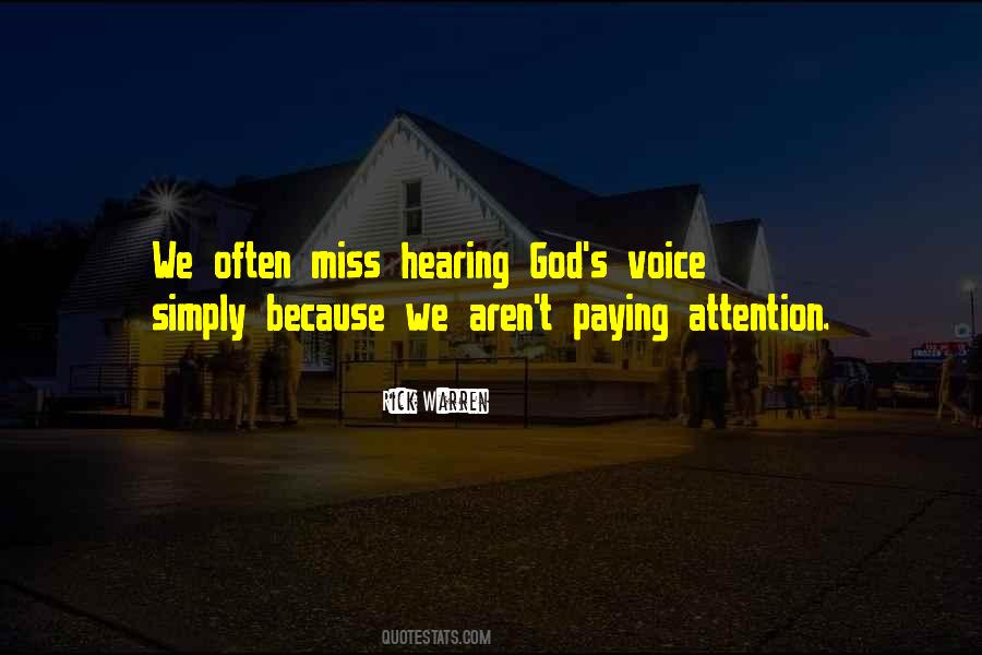 Missing Someone Voice Quotes #1261642