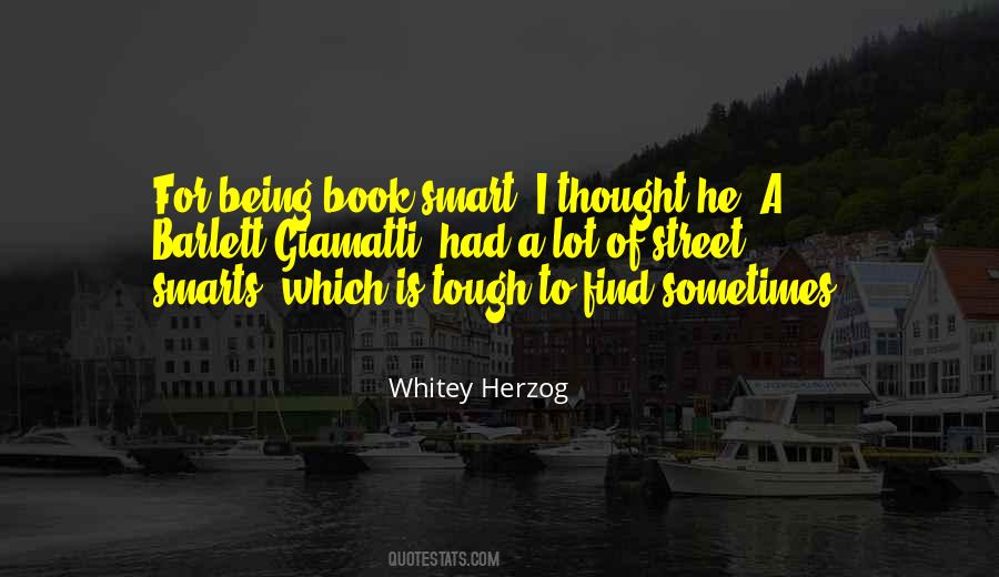Book And Street Smart Quotes #1176262