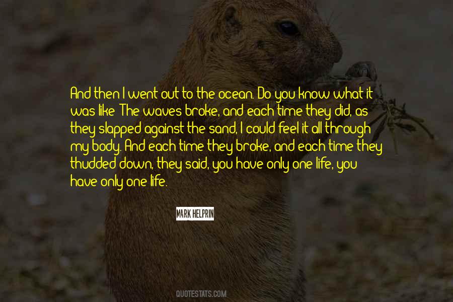 I Only Have One Life Quotes #539795