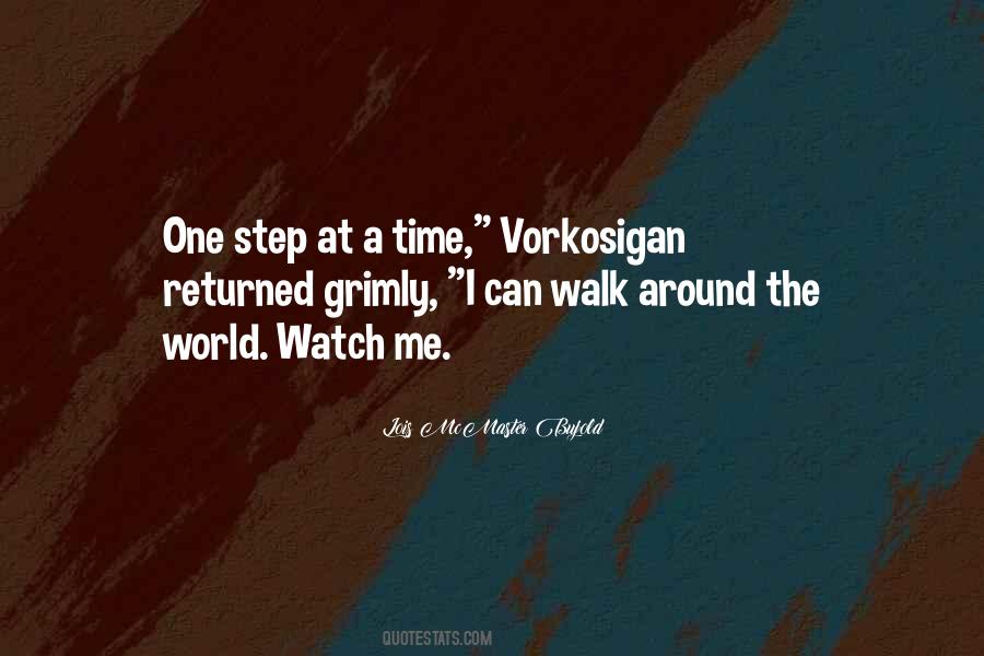 A One Step Quotes #499139