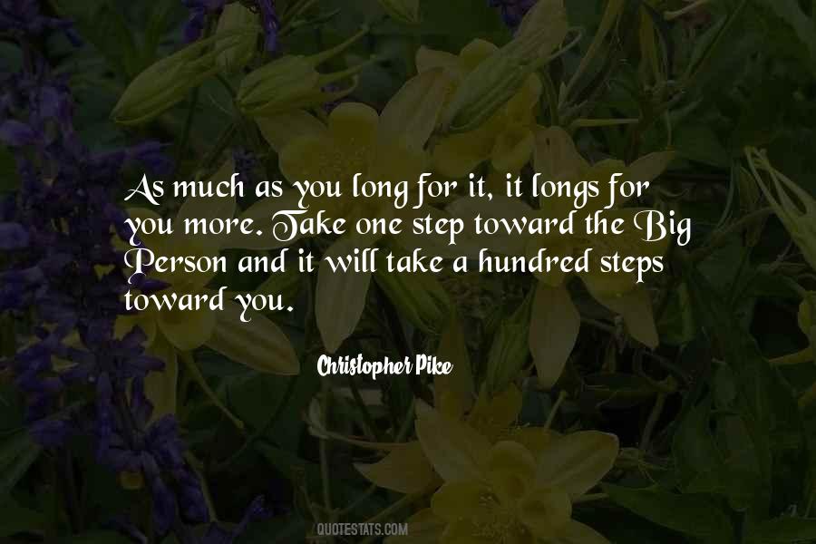 A One Step Quotes #702069