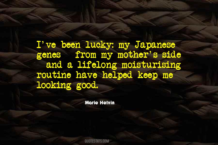 Routine Is Good Quotes #1862230