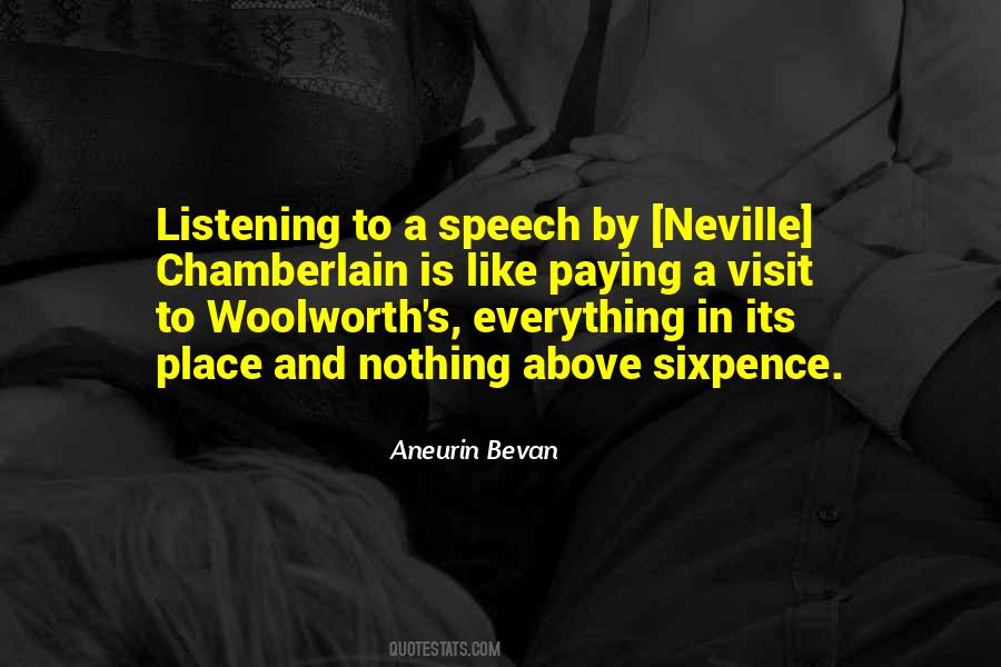 Quotes About A Speech #1173082