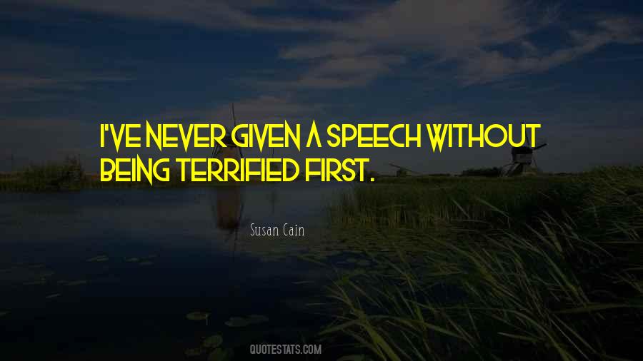 Quotes About A Speech #1444758