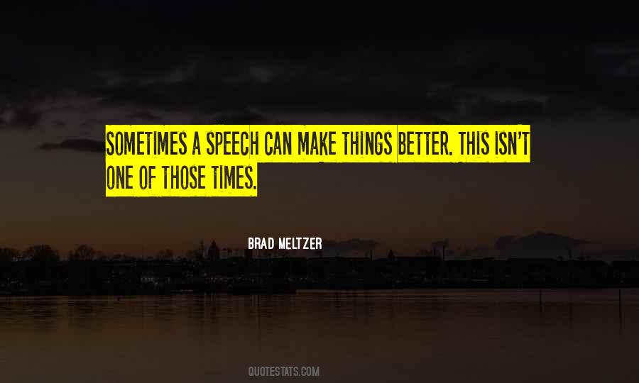 Quotes About A Speech #1819356