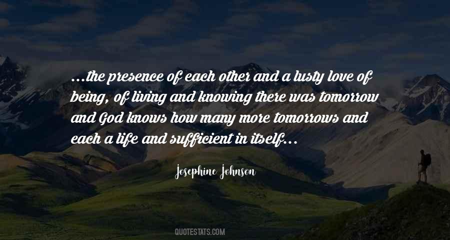 Being In The Presence Of God Quotes #368309