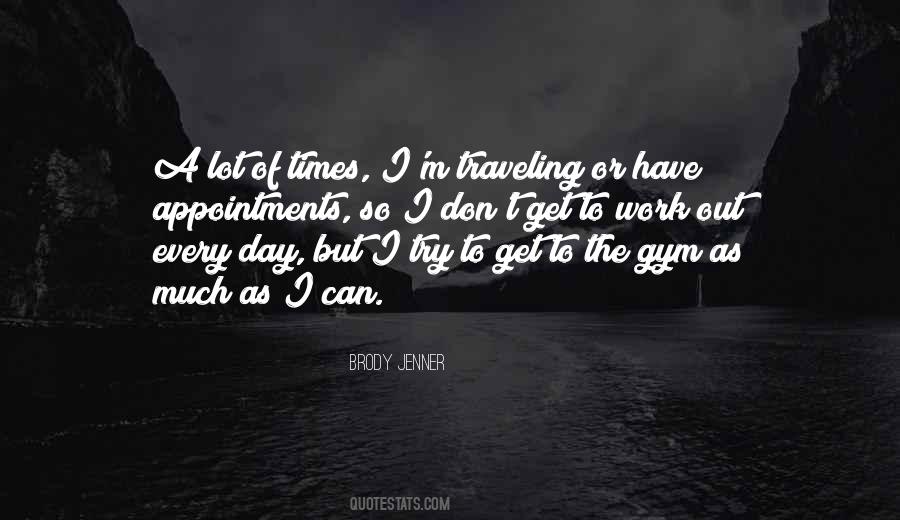 Gym Work Quotes #134568