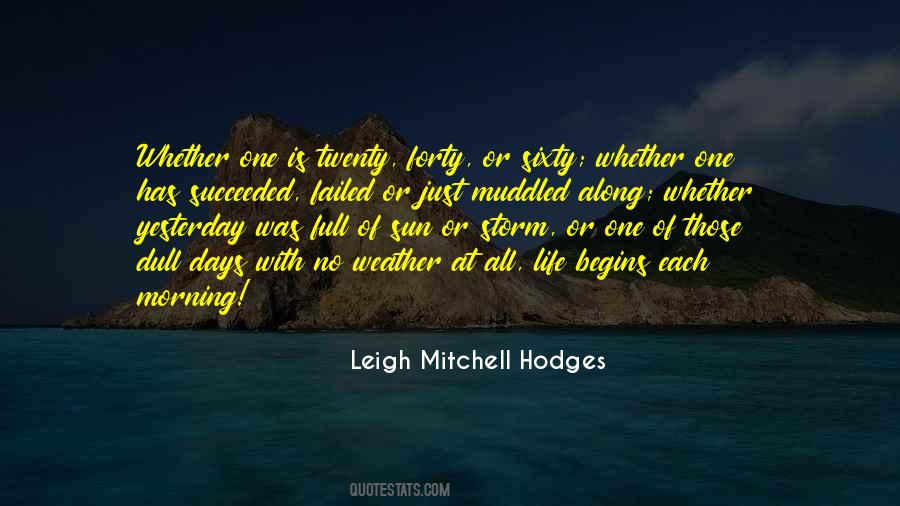 Morning Weather Quotes #1651526