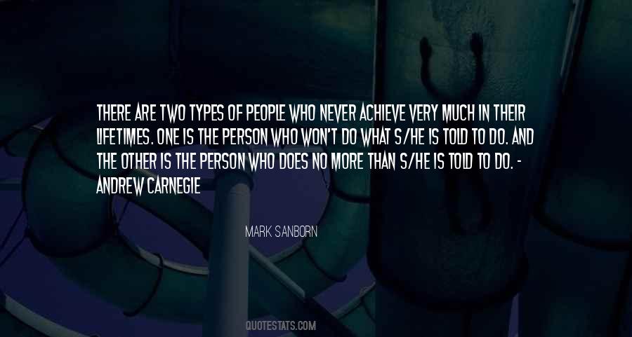 3 Types Of Person Quotes #1831471
